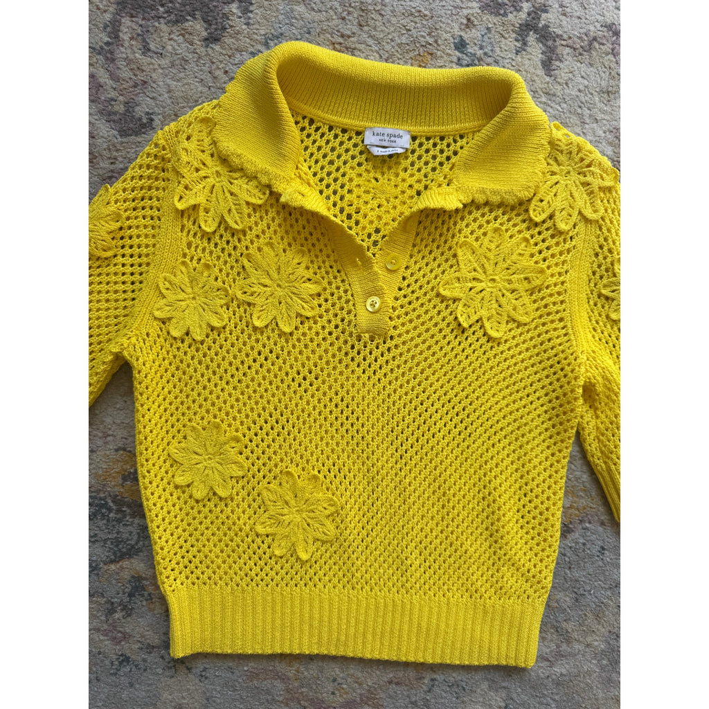 Crochet Knit Sweater & Midi Skirt SET