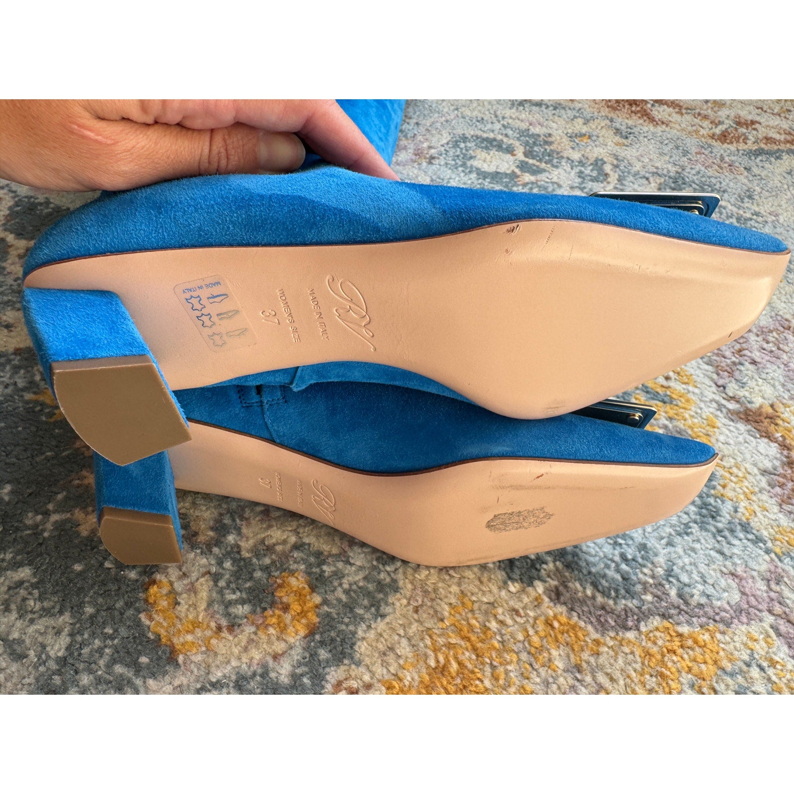 Over-the-Knee Suede Buckle Boots