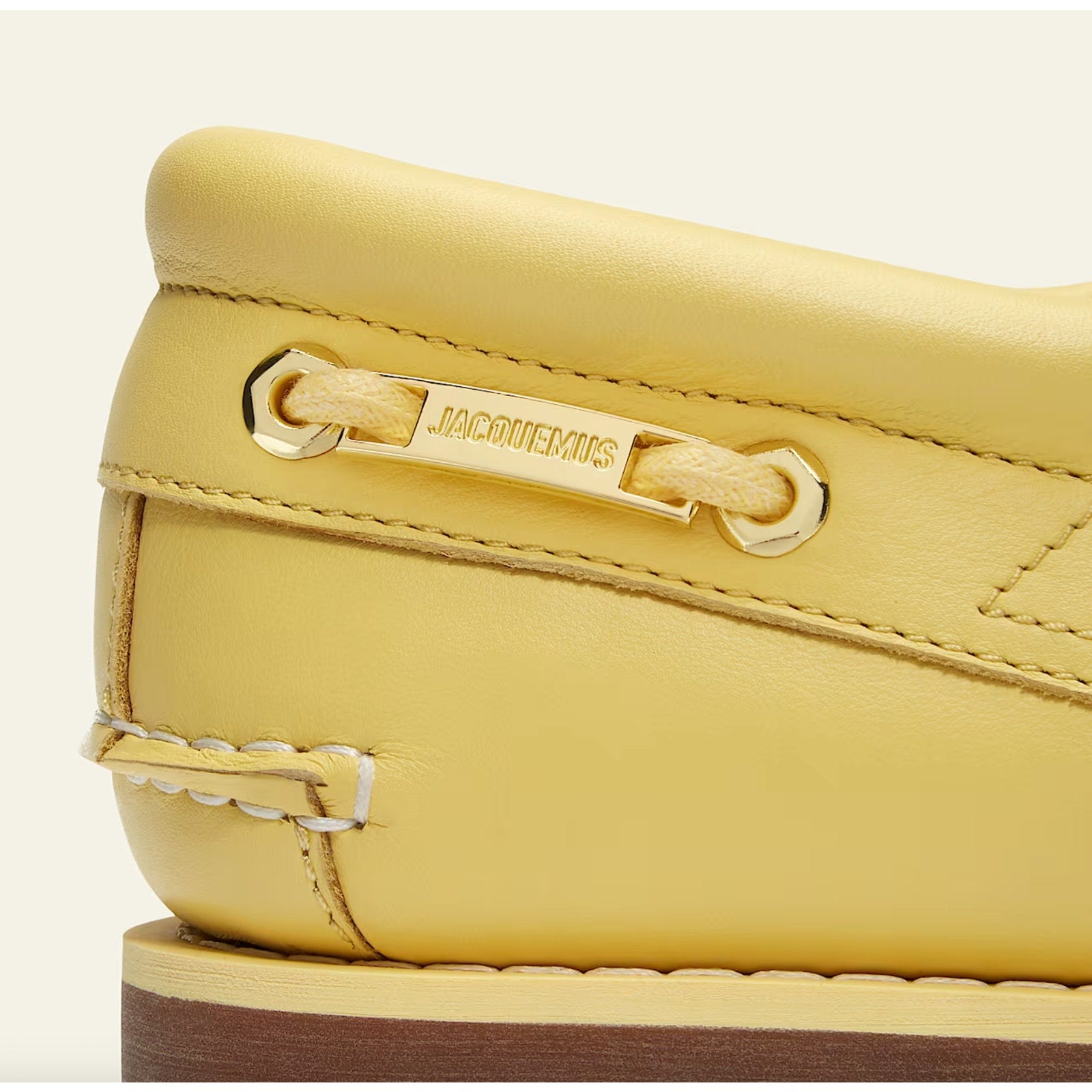 The JACQUEMUS + TIMBERLAND Boat Shoe