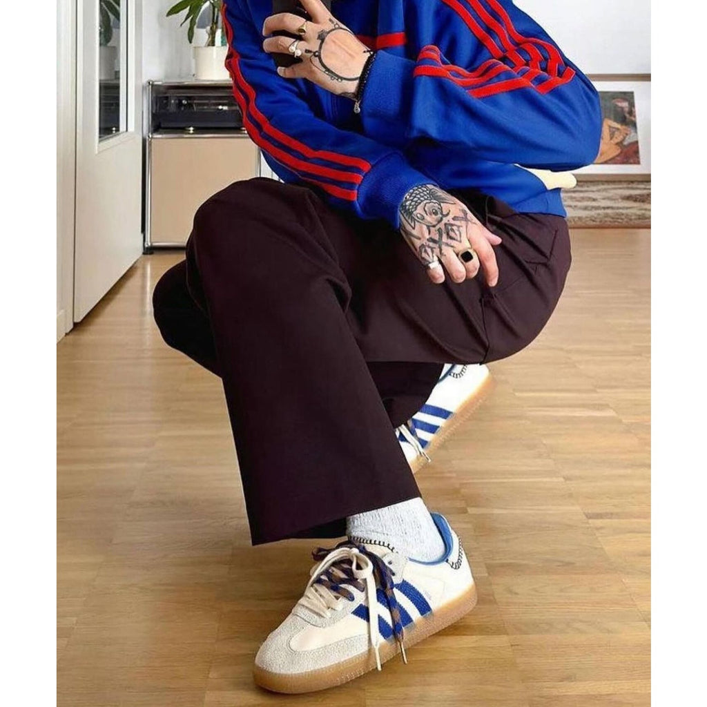 Adidas x Wales Bonner Samba "Wonder Clay Royal Blue" Sneakers