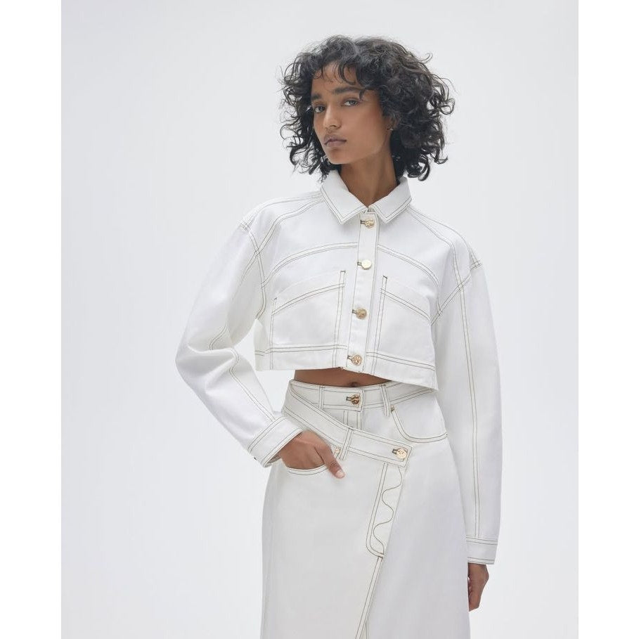 Amesbury Skirt in Ivory