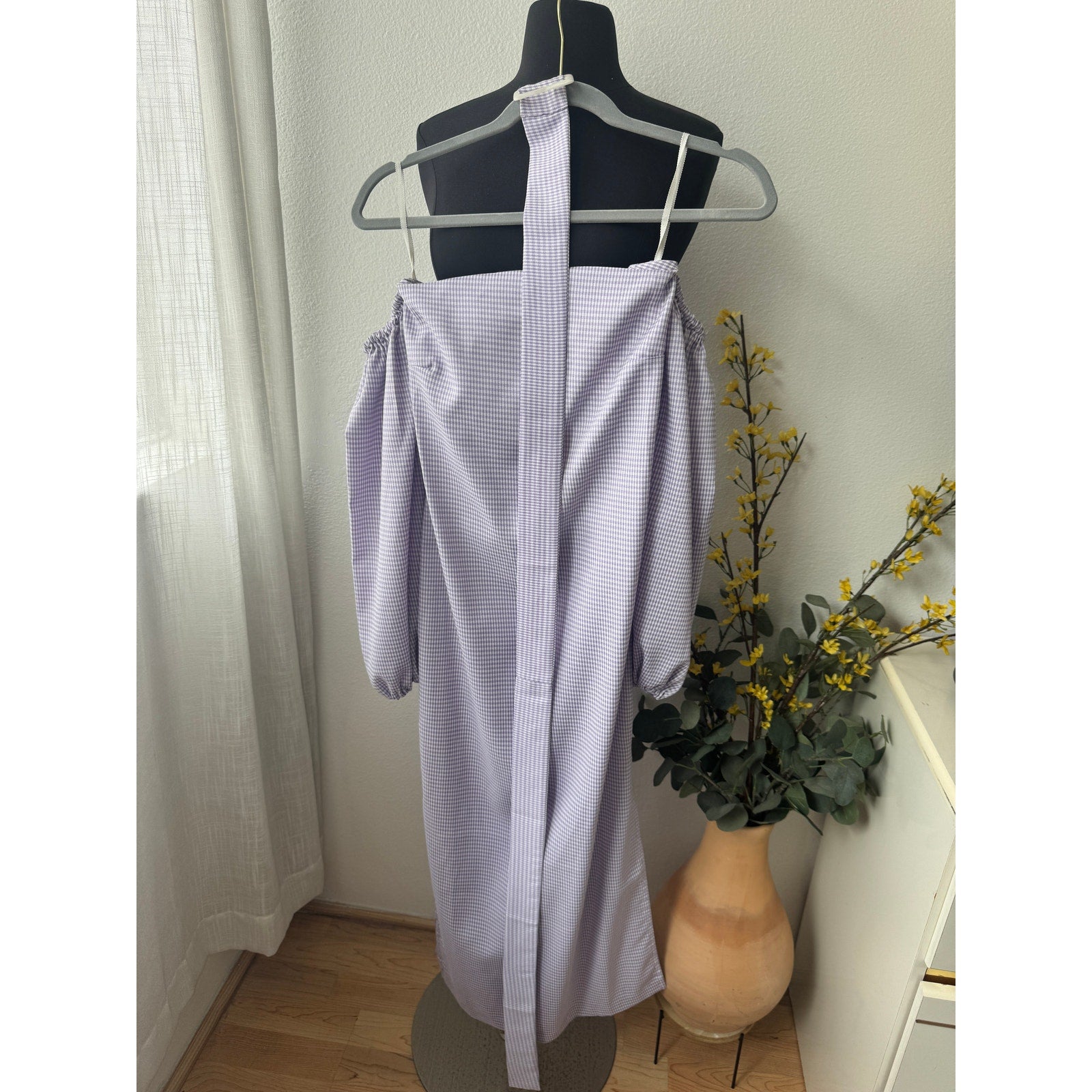 Jaipur Gingham Midi Dress