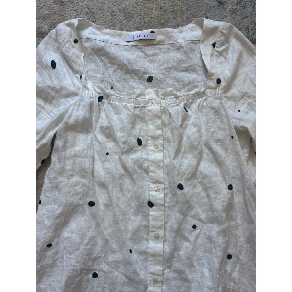 Jane Polka Dot Mini Dress