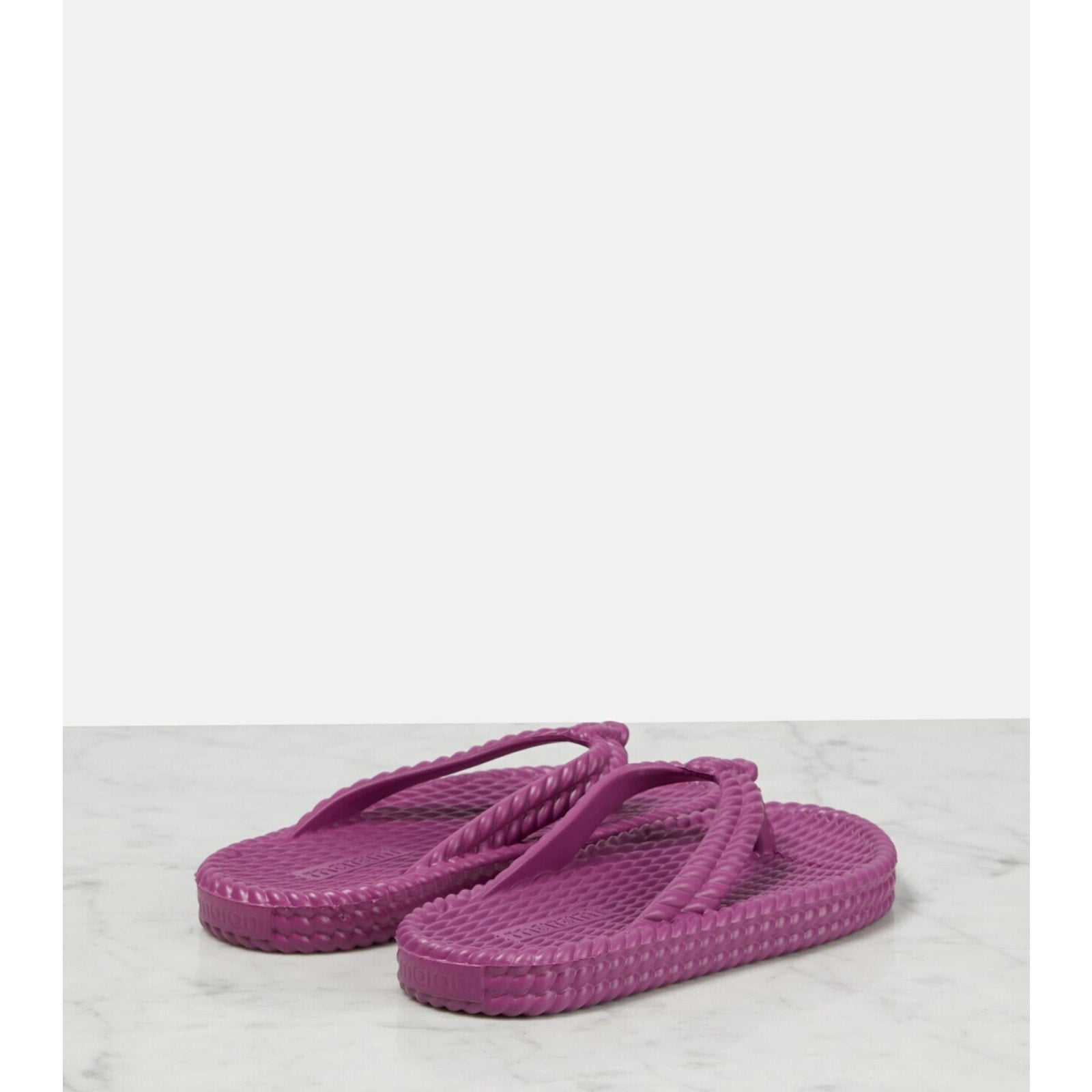 Fira Weave-effect Thong Sandals