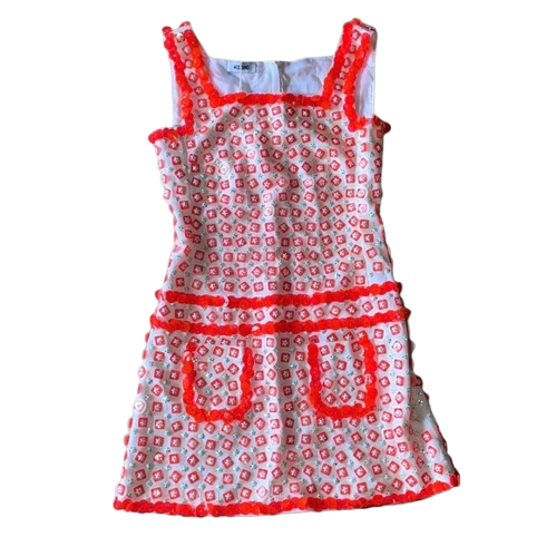 Retro Runway Floral Mod Mini Dress