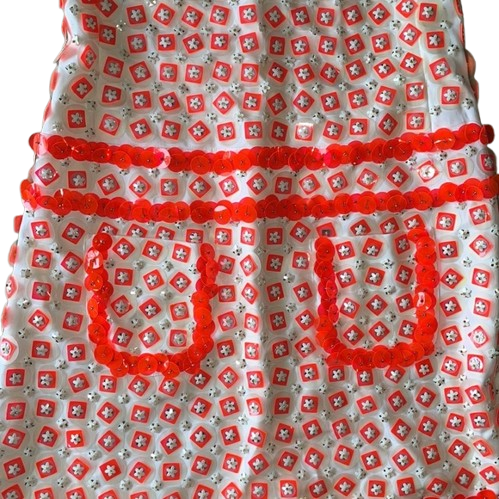 Retro Runway Floral Mod Mini Dress