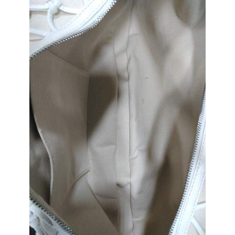 Large Luna Open-knit Netted Vegan Shoulder Bag