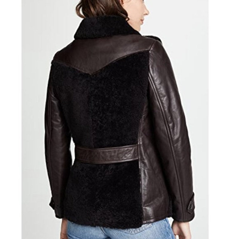 Veste Wilson Jacket in Marron Fonce