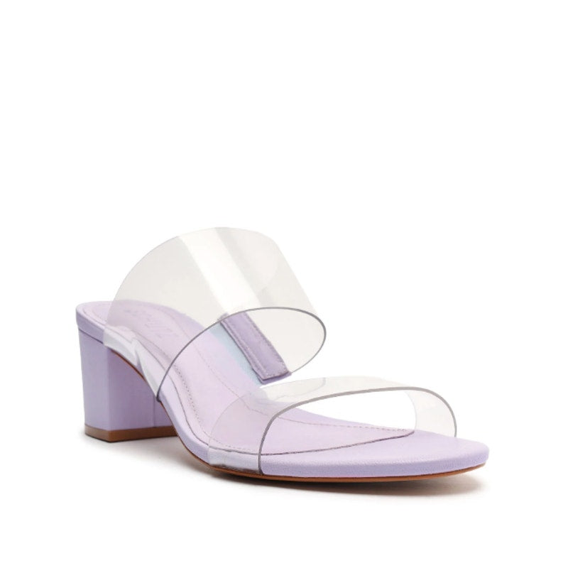 Victorie Nappa Leather & Vinyl Sandal