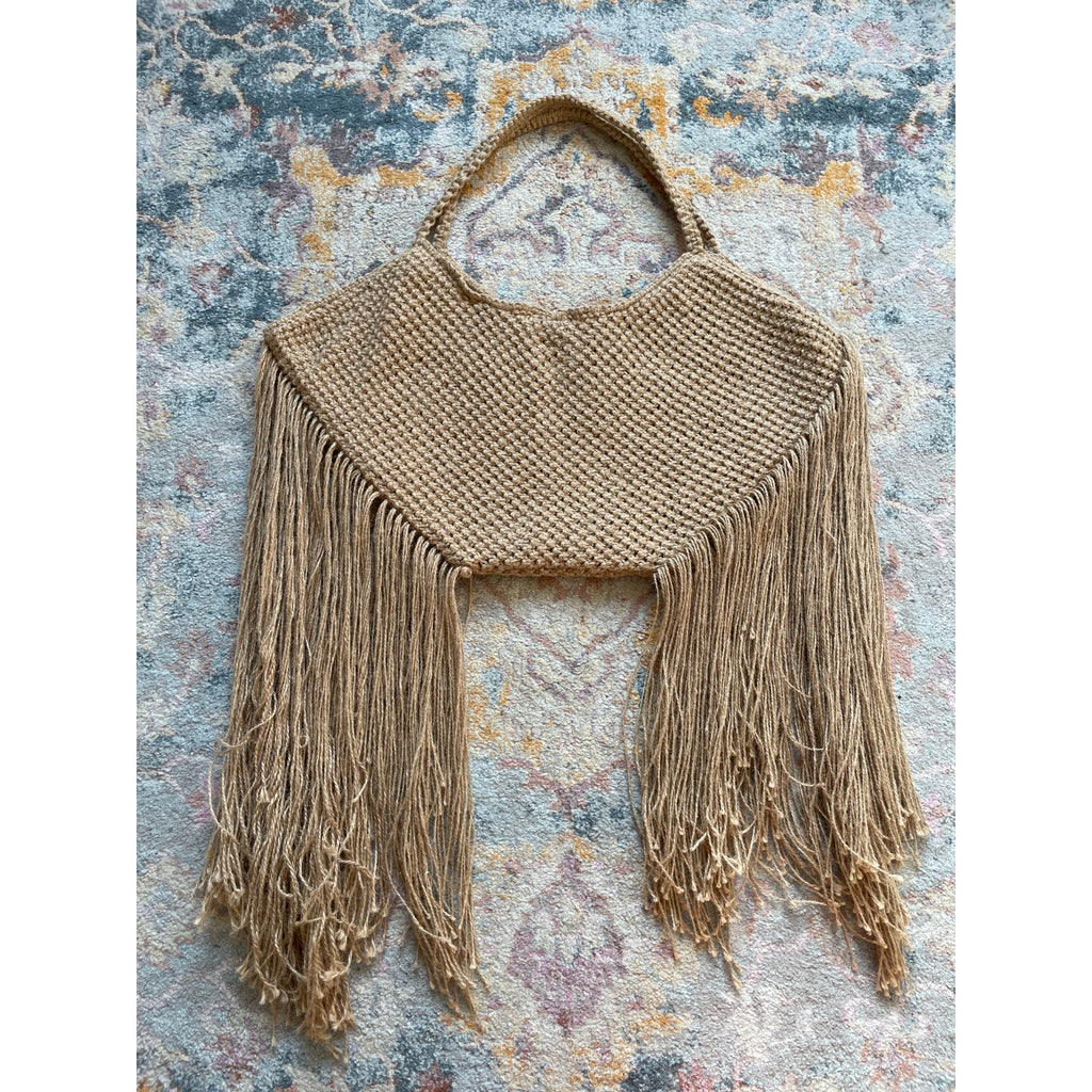 Tassel Tangle: The Makrameya Shoulder Bag