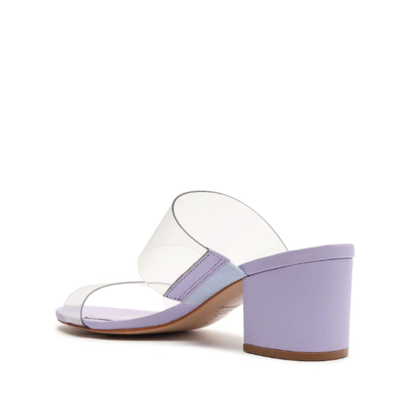 Victorie Nappa Leather & Vinyl Sandal