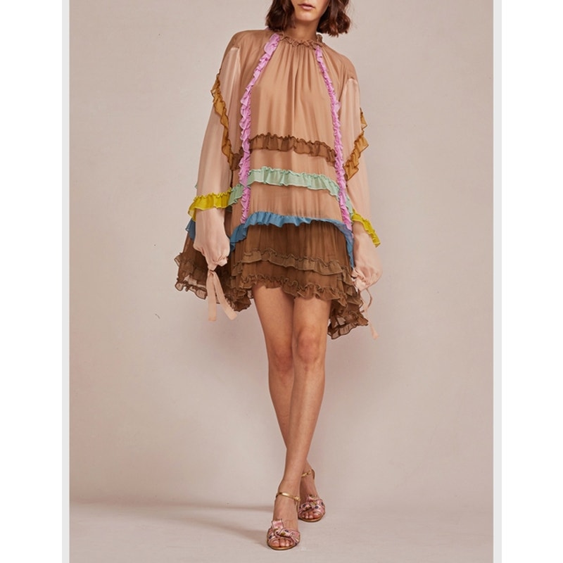 Avery Mini Ruffle Dress