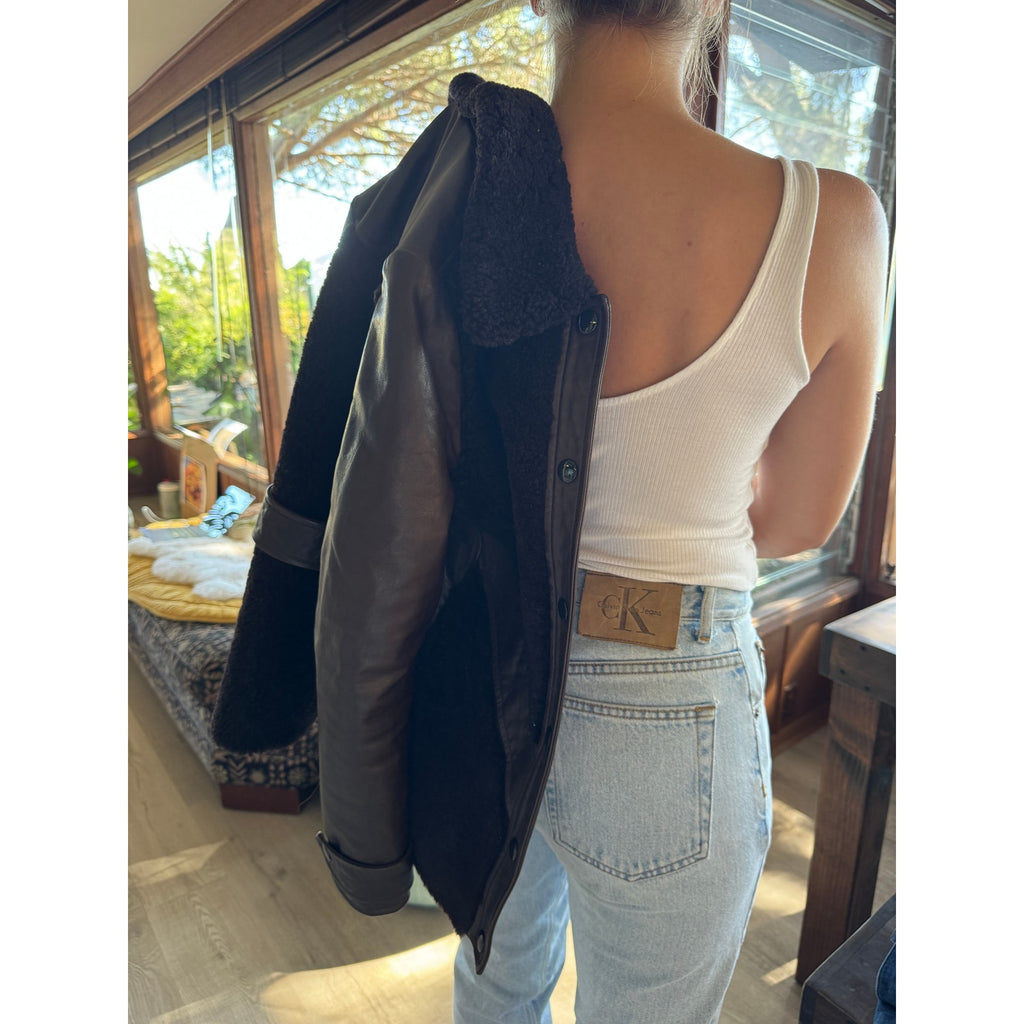 Veste Wilson Jacket in Marron Fonce