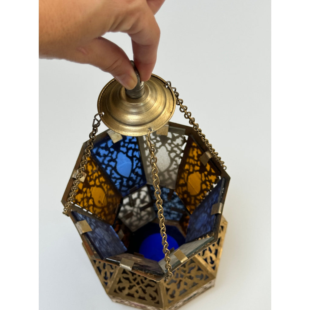 Handcrafted Egyptian Brass Lantern