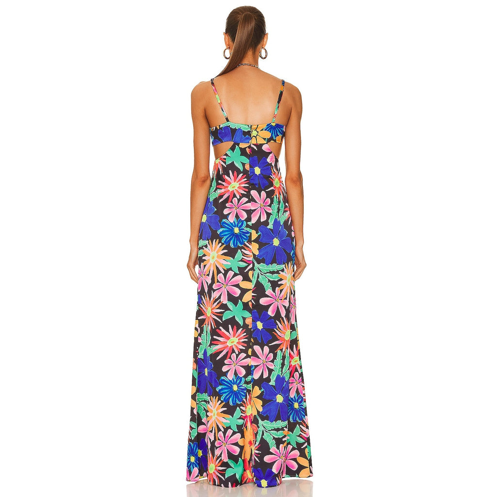 Aster Cut Out Maxi Dress