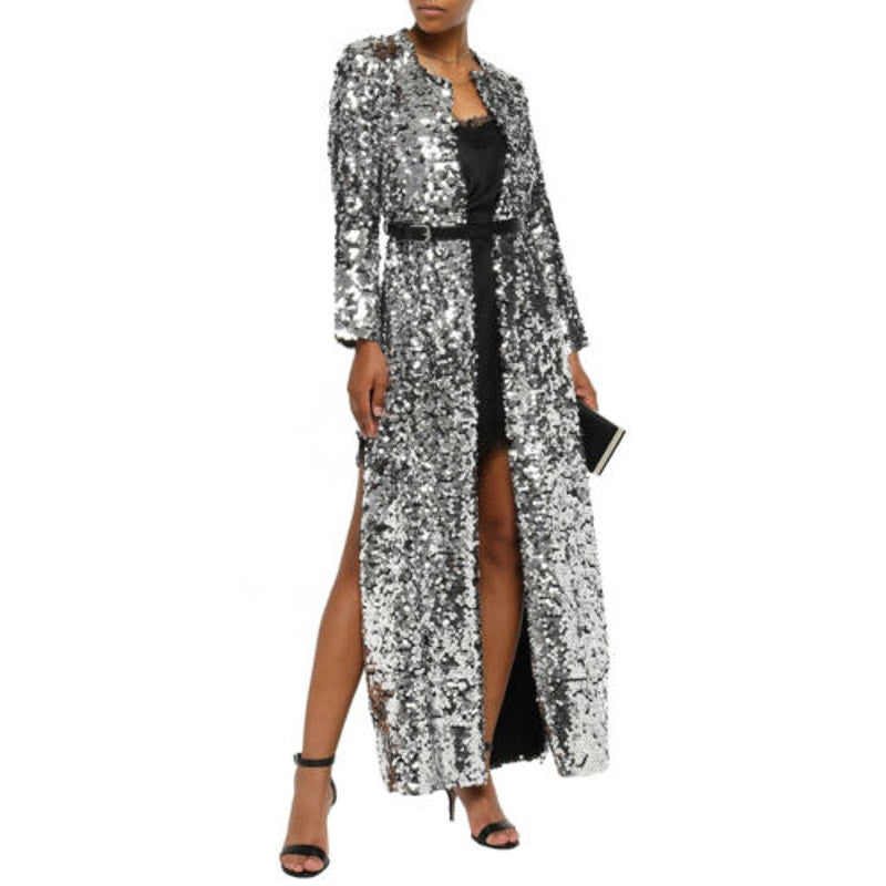 Morgan Sequin Coat