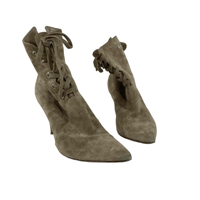 Suede Ankle Booties