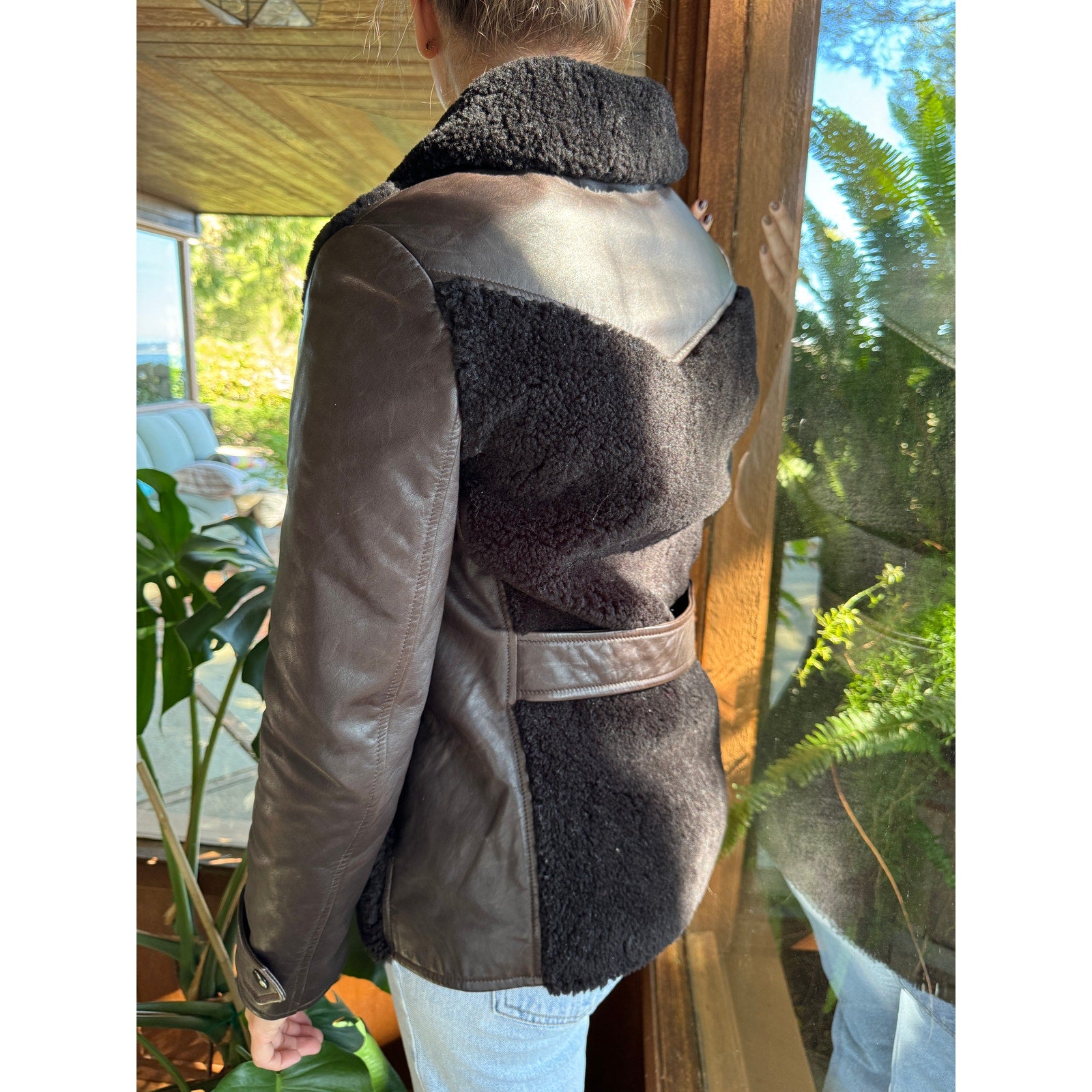 Veste Wilson Jacket in Marron Fonce