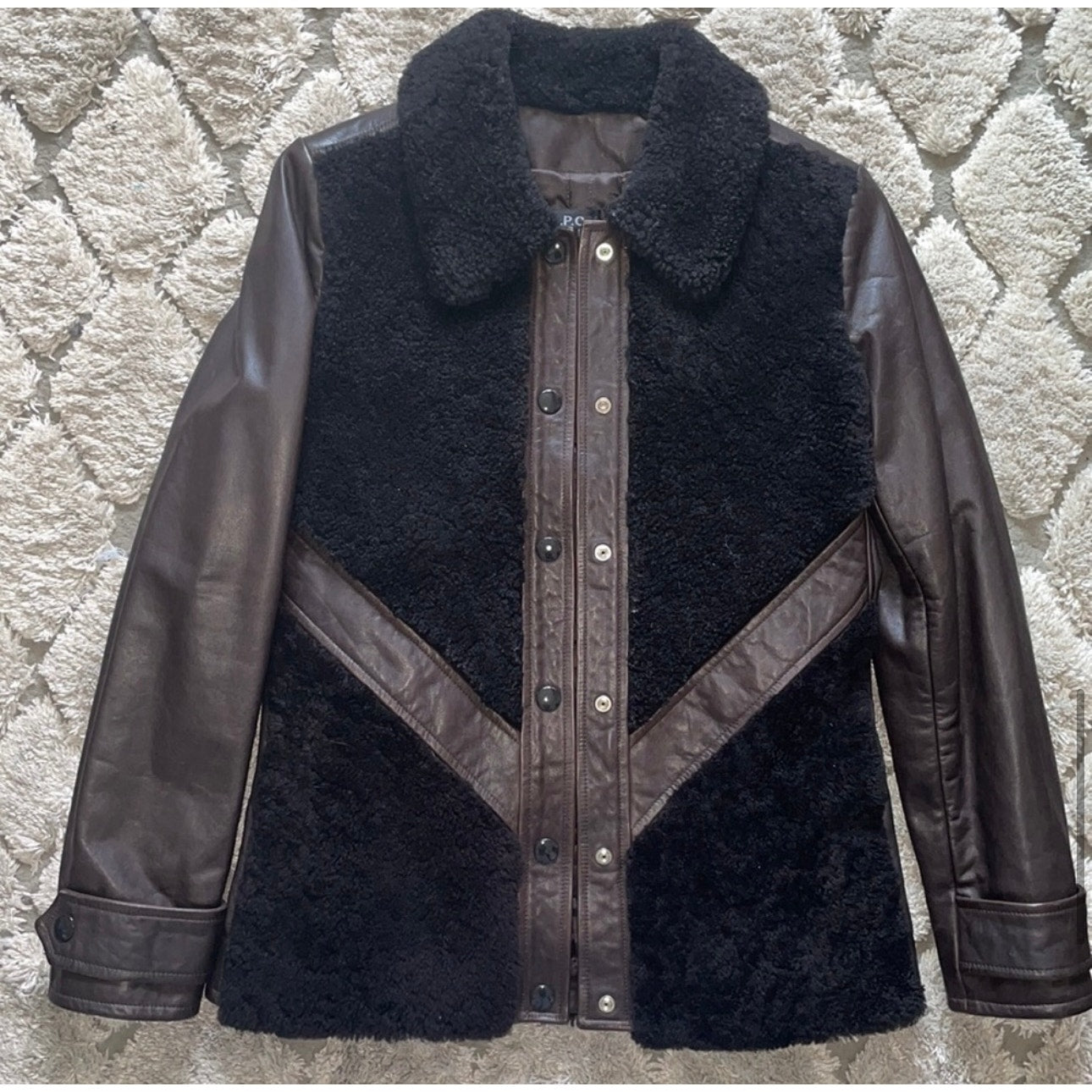 Veste Wilson Jacket in Marron Fonce