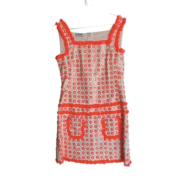 Retro Runway Floral Mod Mini Dress