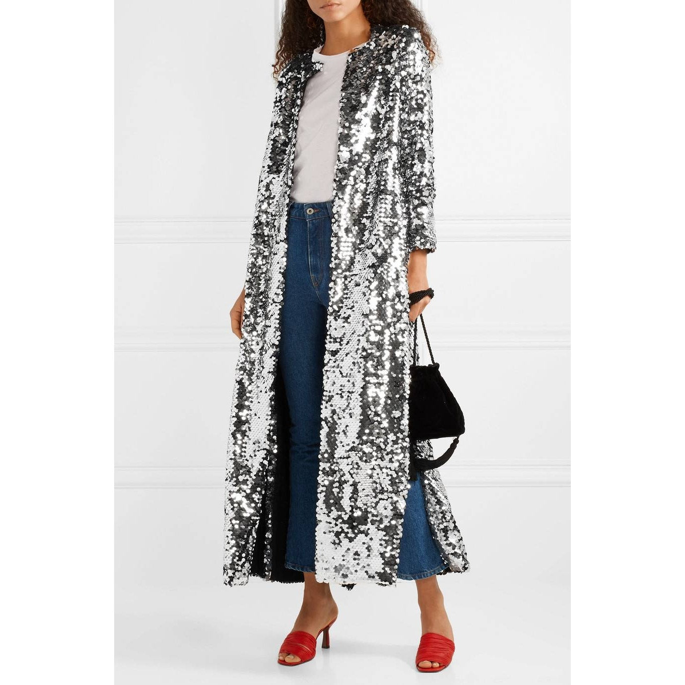 Morgan Sequin Coat