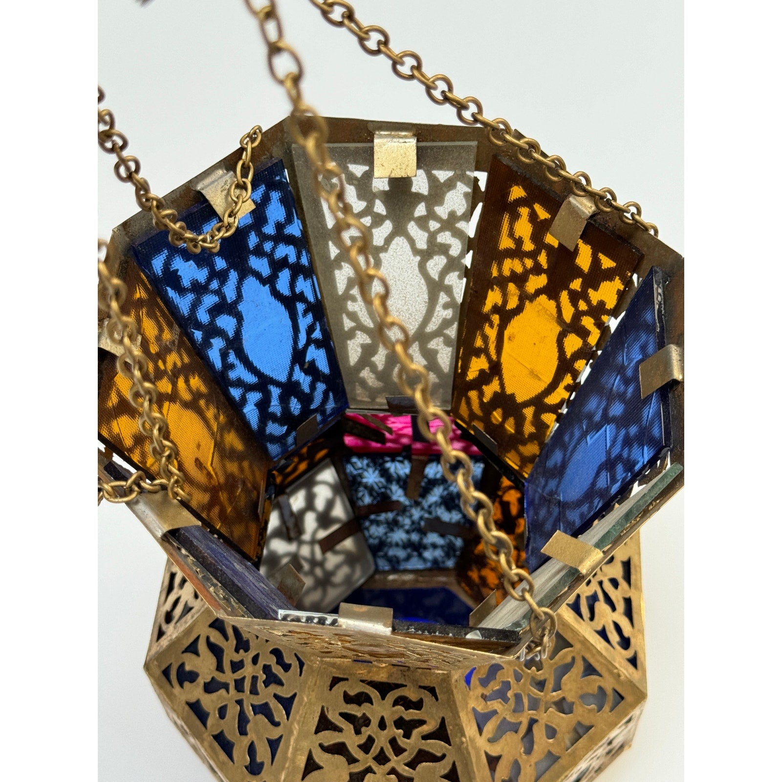 Handcrafted Egyptian Brass Lantern