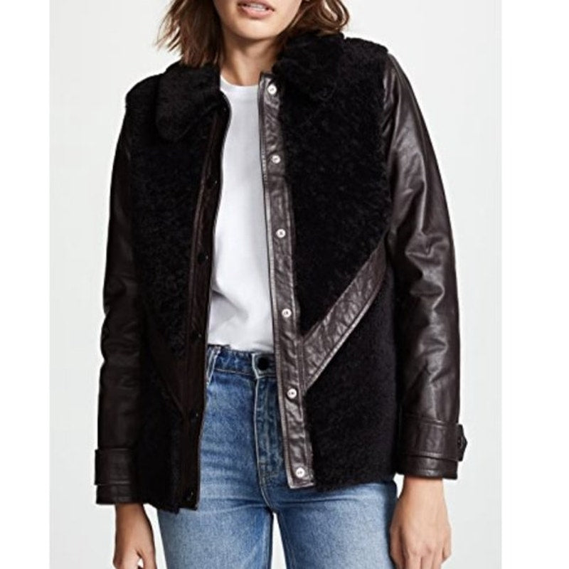 Veste Wilson Jacket in Marron Fonce