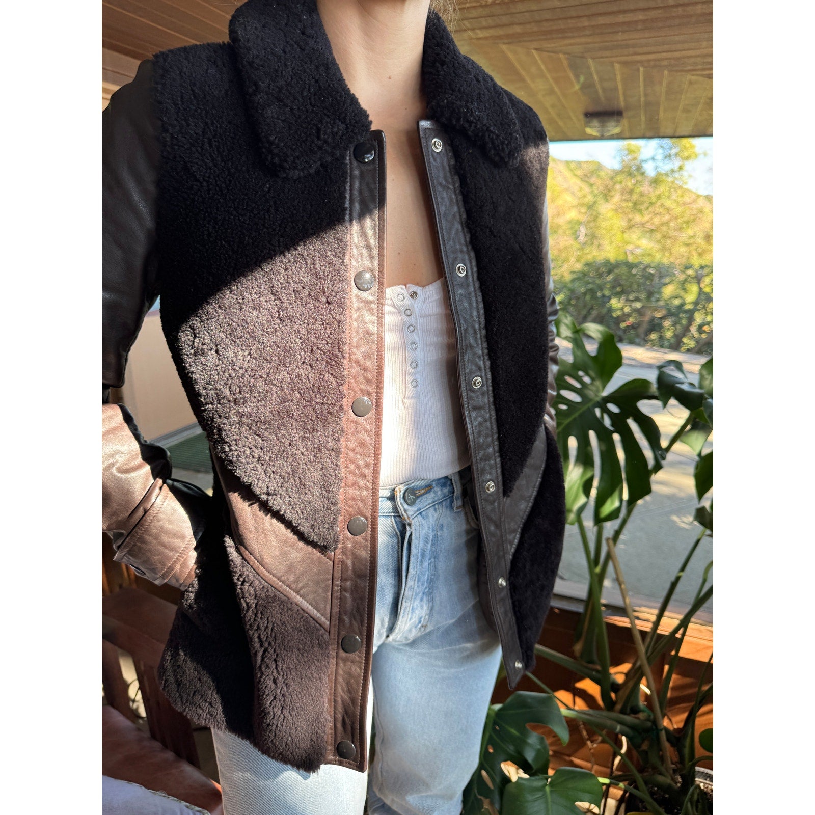 Veste Wilson Jacket in Marron Fonce