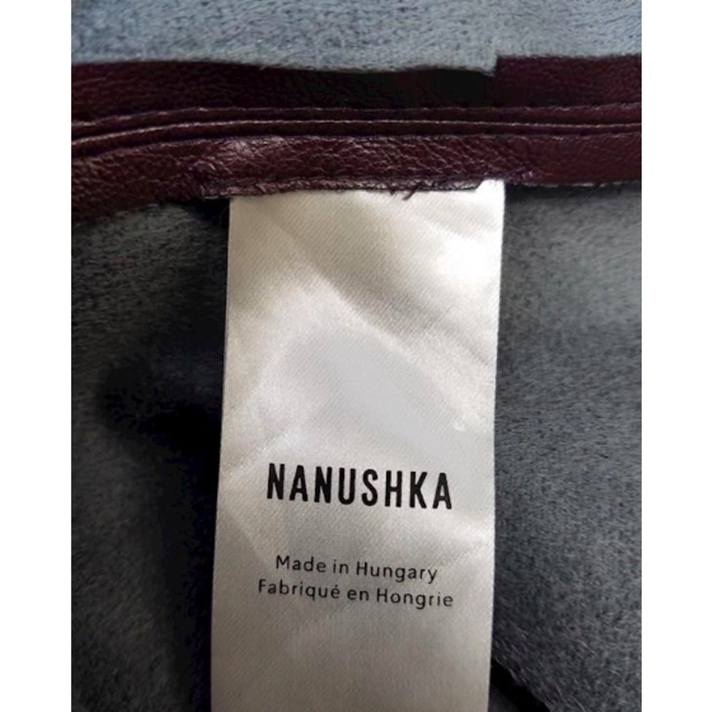 Rosana Belted Vegan Leather Dress