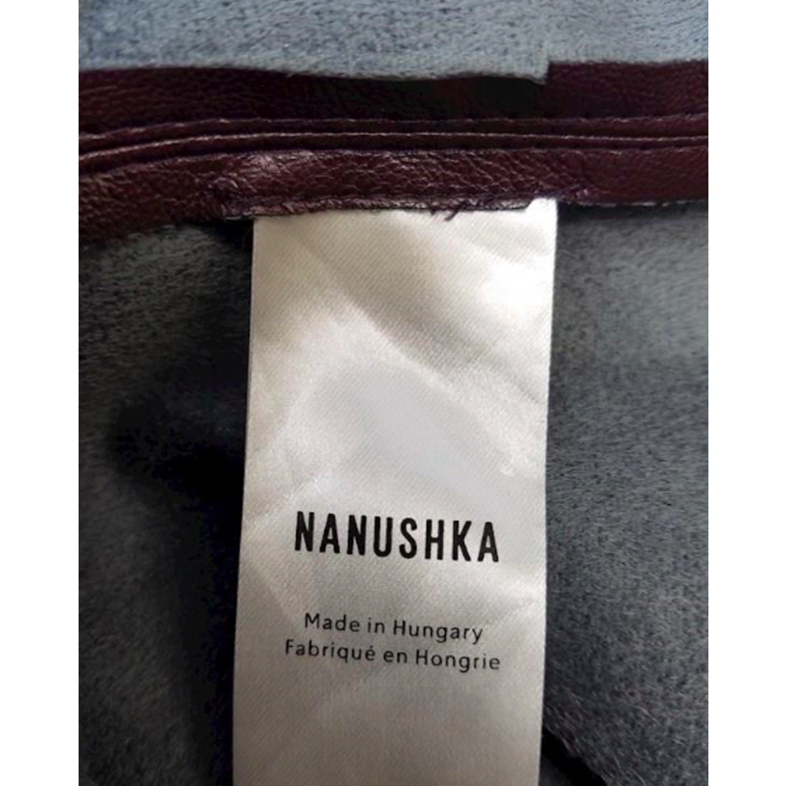 Rosana Belted Vegan Leather Dress