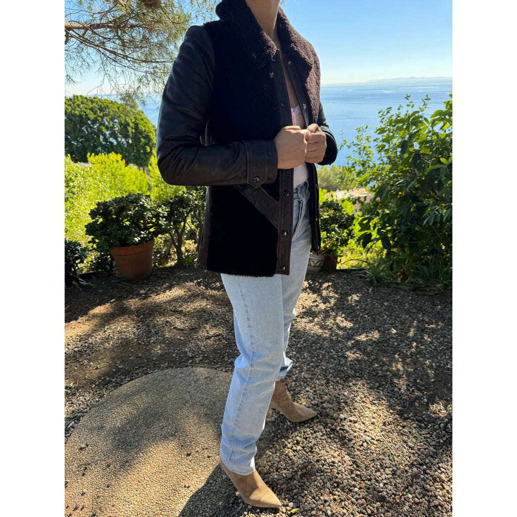 Veste Wilson Jacket in Marron Fonce