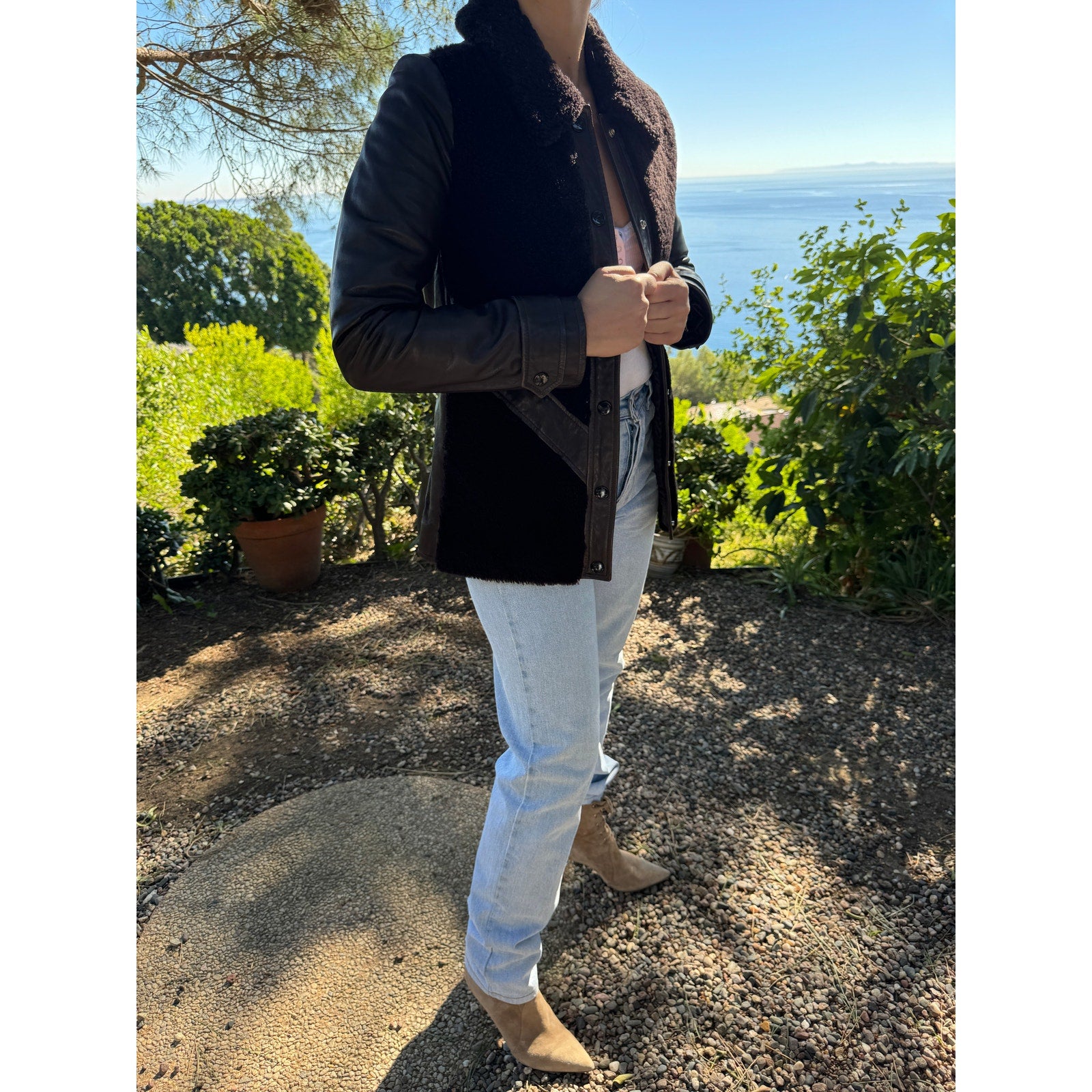 Veste Wilson Jacket in Marron Fonce