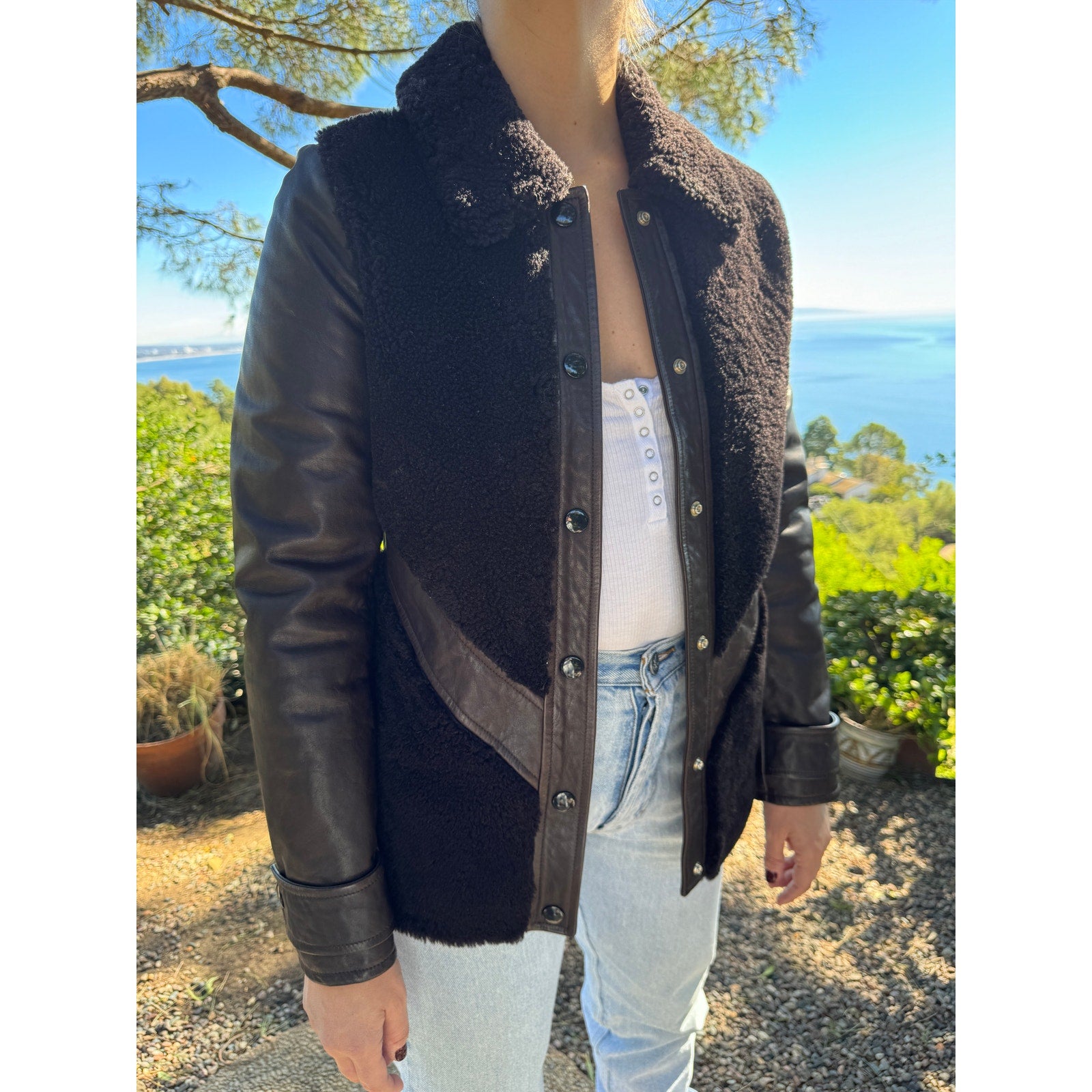 Veste Wilson Jacket in Marron Fonce