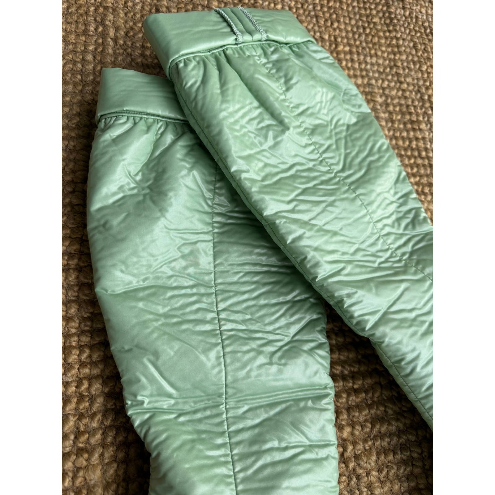 Puffer Cuffed Synthetic Boots