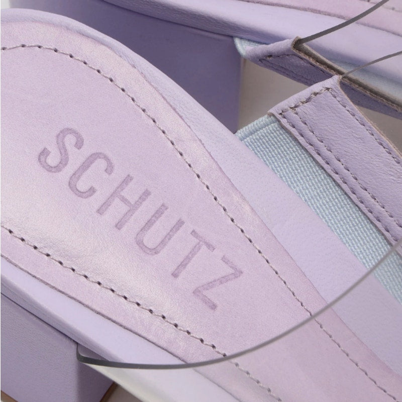 Victorie Nappa Leather & Vinyl Sandal