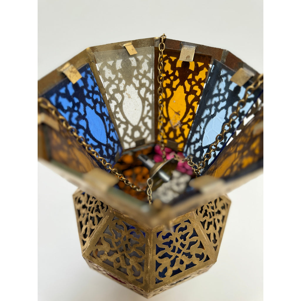 Handcrafted Egyptian Brass Lantern