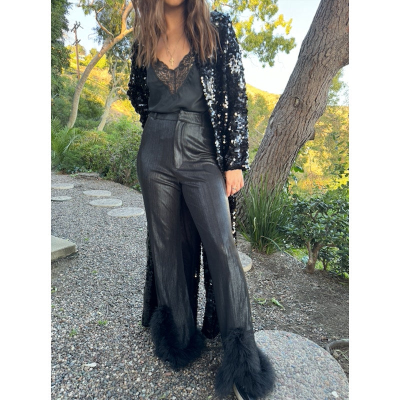 Morgan Sequin Coat