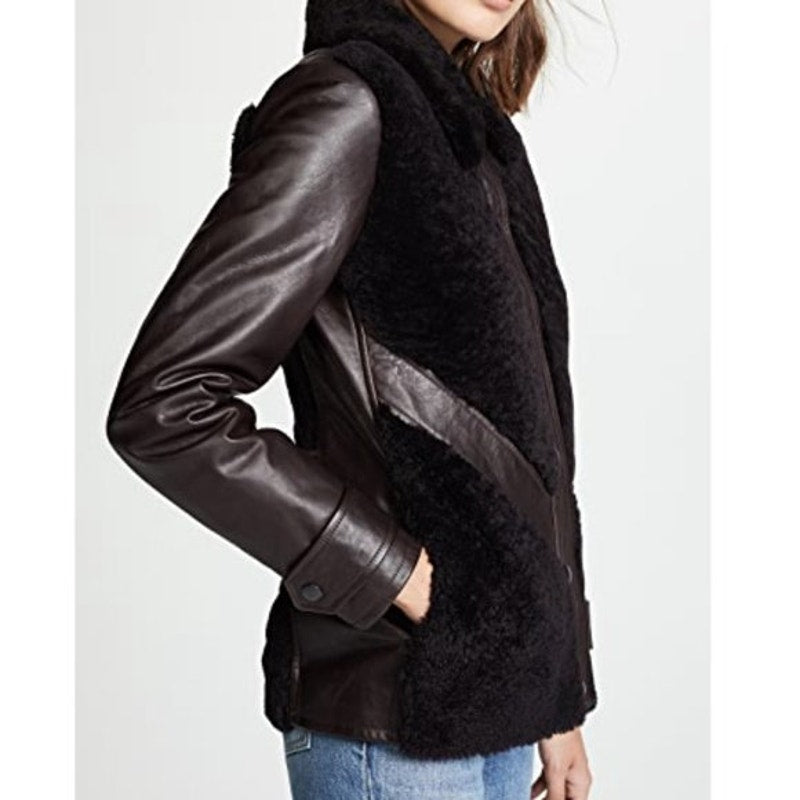 Veste Wilson Jacket in Marron Fonce