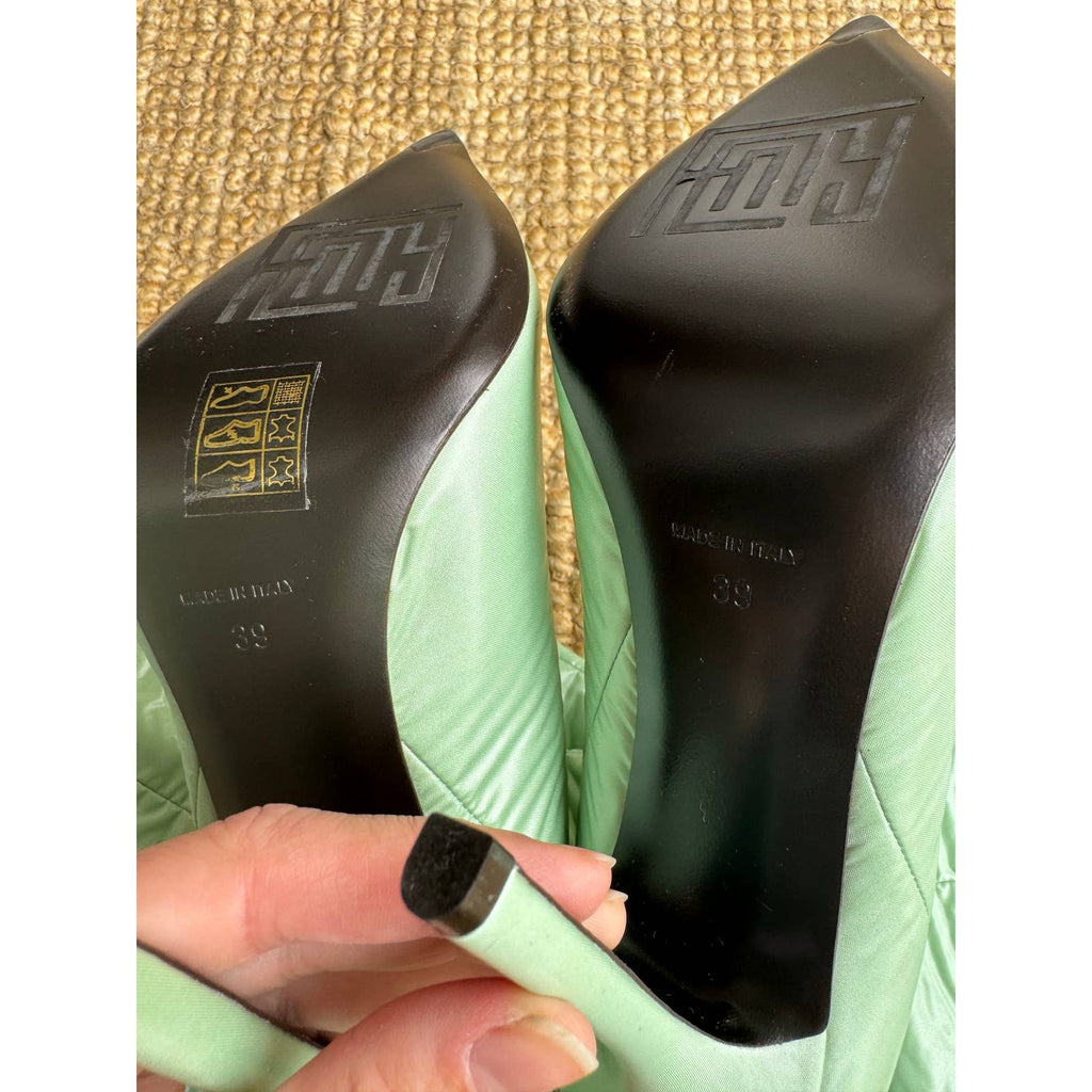 Puffer Cuffed Synthetic Boots