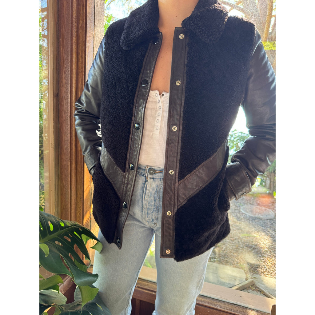 Veste Wilson Jacket in Marron Fonce