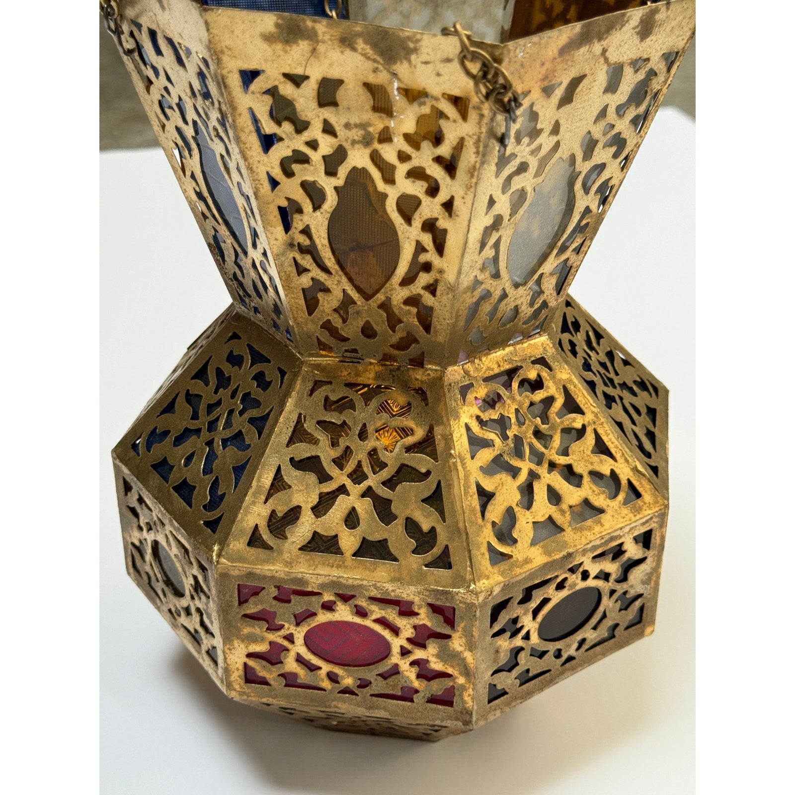 Handcrafted Egyptian Brass Lantern