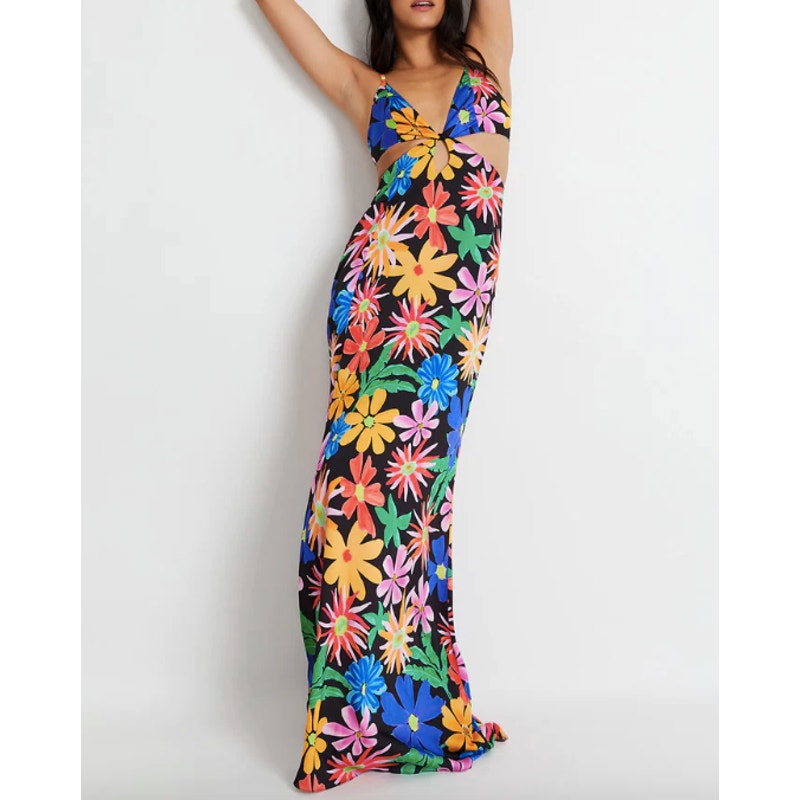Aster Cut Out Maxi Dress