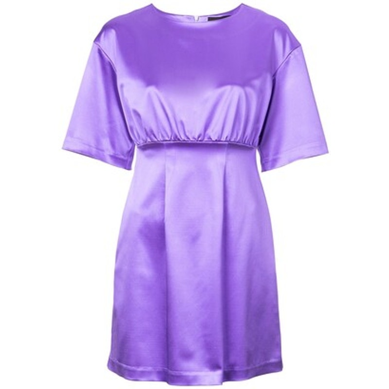 Rush Stretch Satin Mini Dress