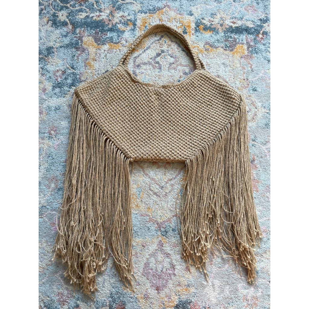 Tassel Tangle: The Makrameya Shoulder Bag